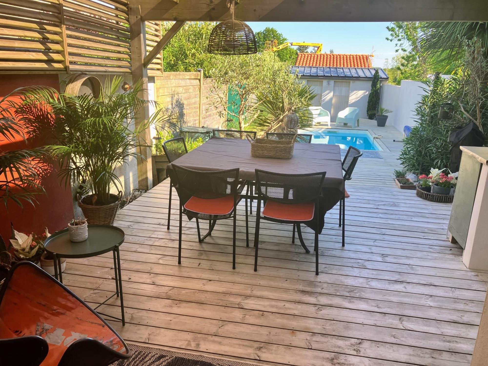 Villa Baliste Et Sa Piscine Aux Sables D'Olonne Château-dʼOlonne Exteriör bild